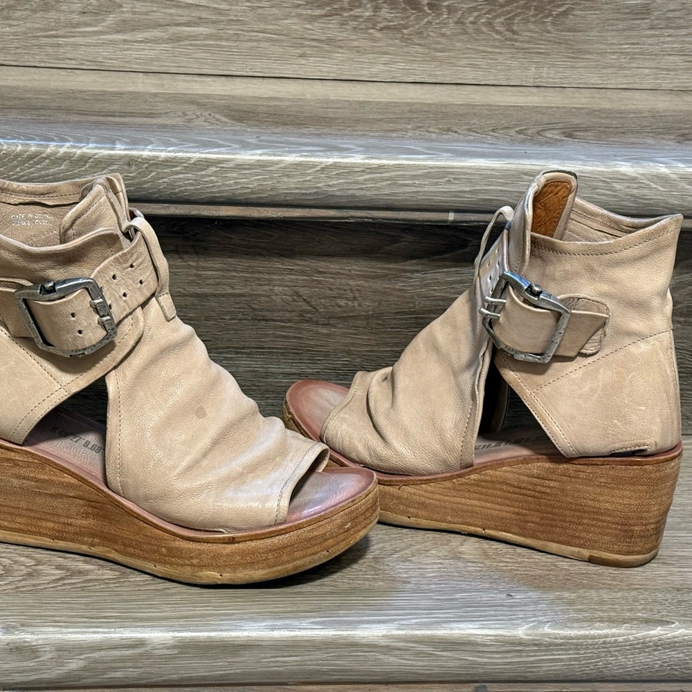 A.S.98 Naya Bootie Sandals Sz 39 - Picture 2 of 5